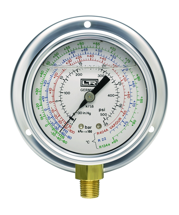 Đồng hồ áp suất Leitenberger 38 bar