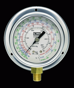 Đồng hồ áp suất Leitenberger 38 bar