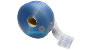màng nhựa PVC xanh trong kho đông có gân -50 oC đến +50 oC 